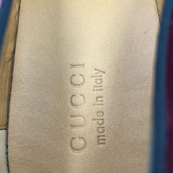 Men’s Gucci Horsebit velvet loafers size 12 fits 13 US made in Italy - Picture 10 of 12